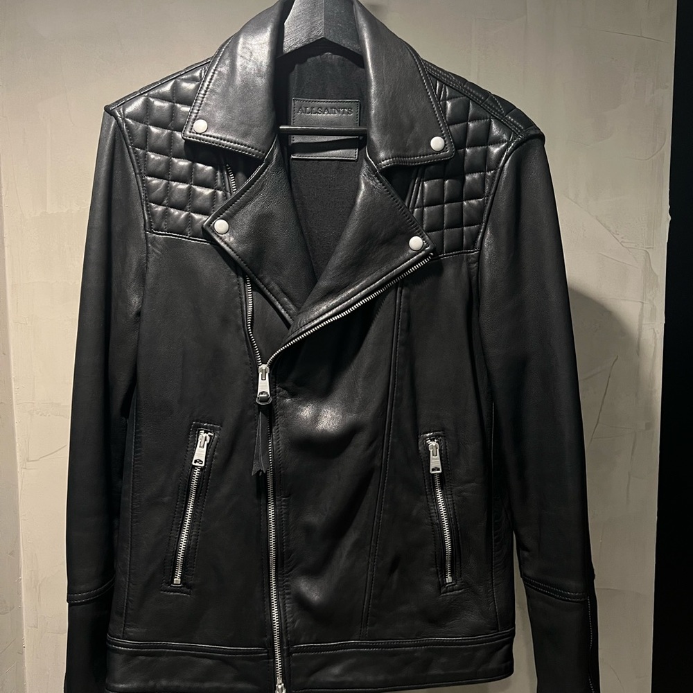 ALLSAINTS Leather Biker Jacket